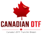 Canadian DTF logo (header, dark on light)